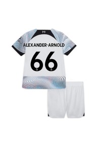 Liverpool Alexander-Arnold #66 Babyklær Borte Fotballdrakt til barn 2022-23 Korte ermer (+ Korte bukser)